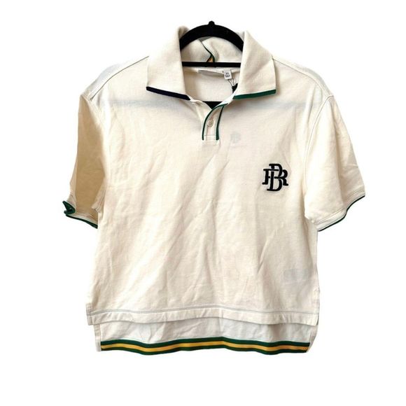BR ATHLETICS Cropped Vintage Style Polo NWT Sz Unisex XS‎ - Picture 1 of 5